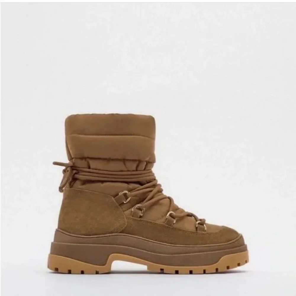 Zara Puffer Boots